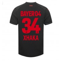 Bayer Leverkusen Granit Xhaka #34 Hjemmebanetrøje 2023-24 Kortærmet